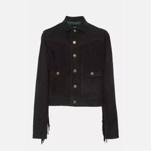 Current Elliott Suede Jacket